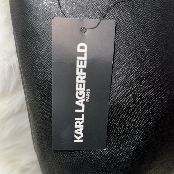 *SOLD* Karl Lagerfeld Paris Black Armored Crossbody bag NWT - Picture 16 of 16